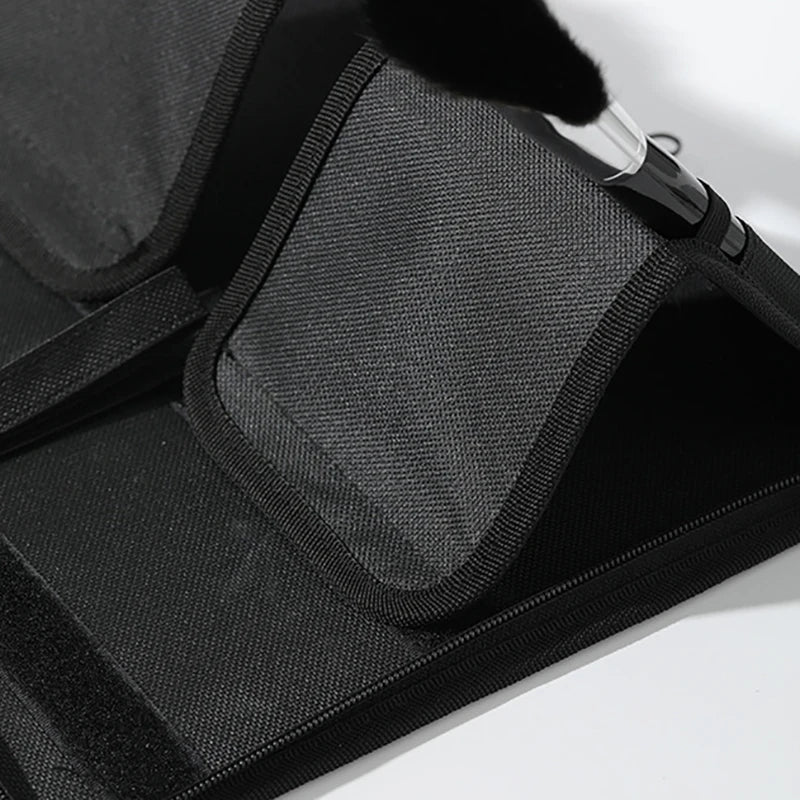 15 Holes Foldable Women Makeup Brush Tools Bag Waterproof Large Capacity Travel Makeup Brushes Storage Beauty Tools Pouch Holder - EUPHORIA